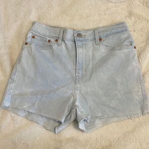 Levi’s Dye Jean Shorts Stretch & High Rise